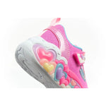Skechers S Lights LED Children's Sports for Girls with Velcro cipő