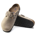 Birkenstock Women's BOSTON BS TABACCO BROWN Clogs (Narrow Width)