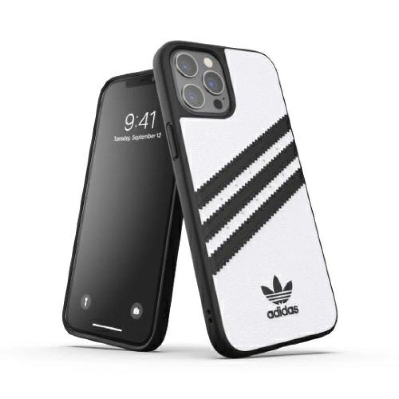 Adidas OR Moulded Case PU for iPhone 12 Pro Max - White/ fekete pulóver
