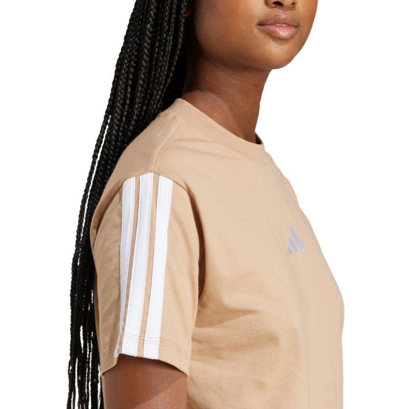 Nike adidas Essentials 3-Stripes Cotton T-shirt W JV7359 póló