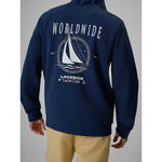 Men's zip-up sweatshirt with hood 4F