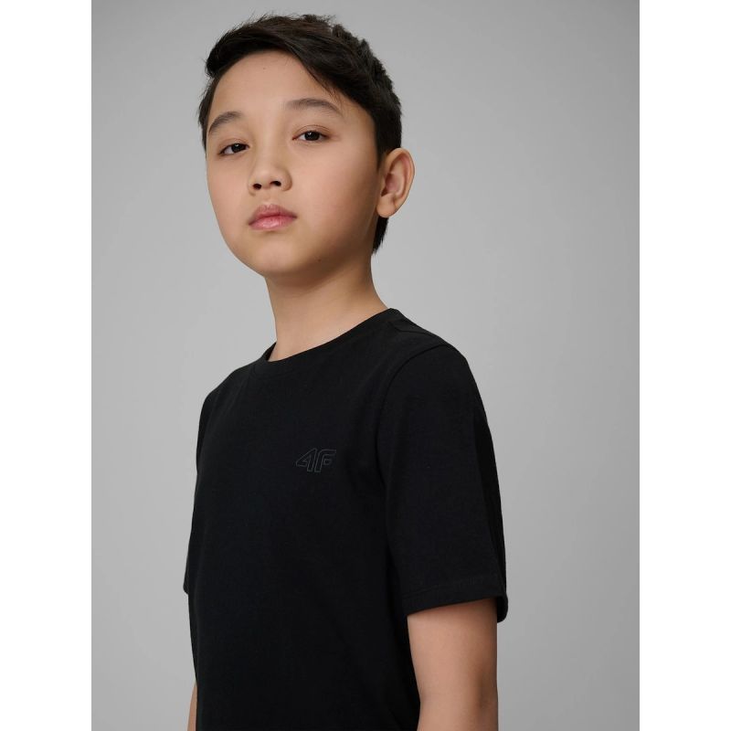 4F Boys' Plain Regular-Fit T-Shirt gyerek póló 4FJRMM00TTSHM3596-20S