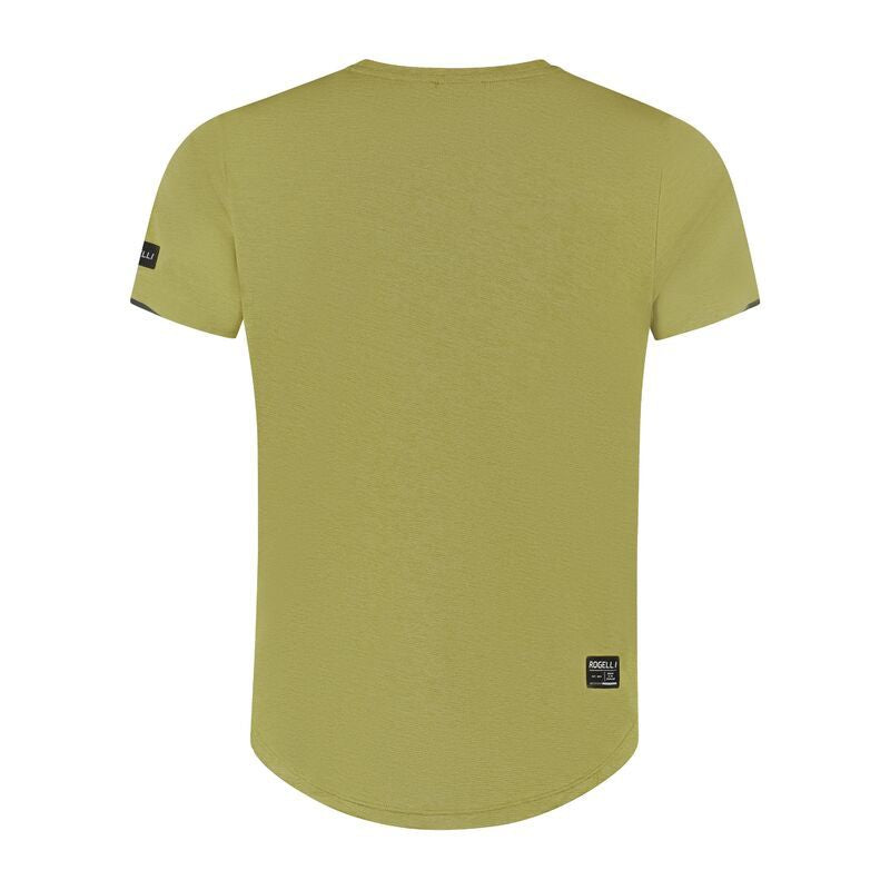 Rogelli DISTANCE running mustard 3XL póló