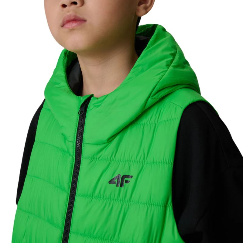 Boy's vest 4F M313 4FJWSS26TVJAM313 41S zöld clothing