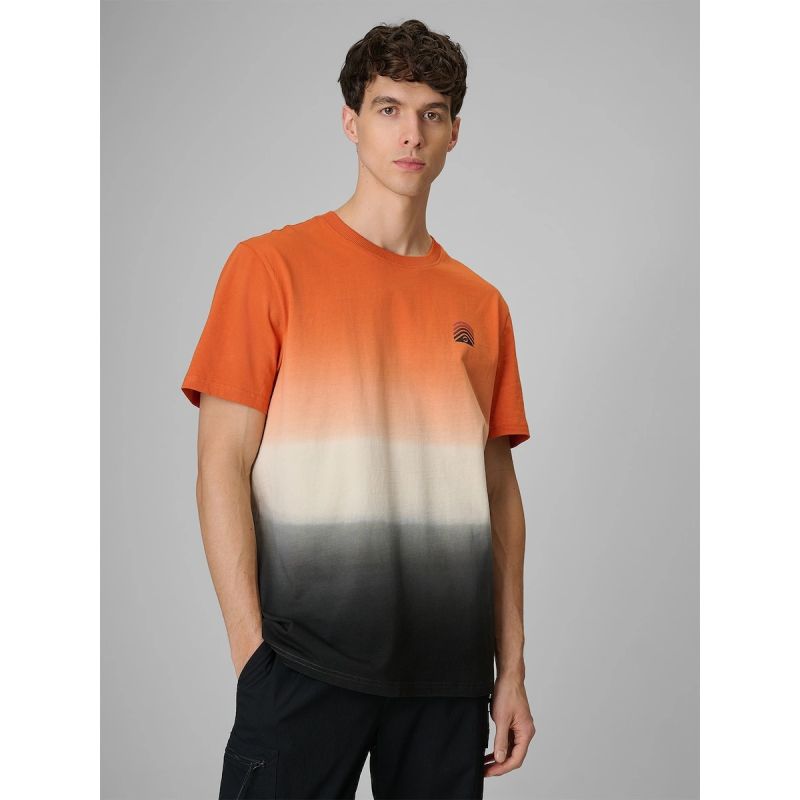 4F Men's relaxed T-shirt with print póló