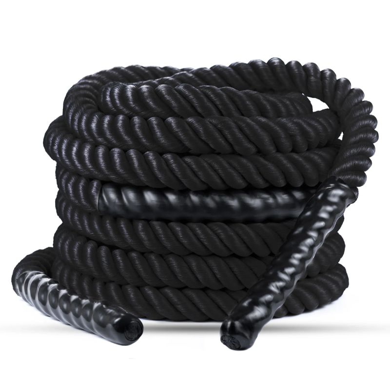 DBX Bushido Battle Rope for Cross Training 35mm 15M fekete ropes, training equipment