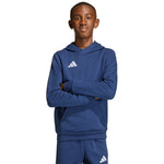 Adidas Entrada 26 Hoody Kids’ Sweatshirt Navy sötétkék gyerek kapucnis pulóver JZ6567