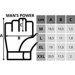 Enero Man'S Power R.Xl Fit Fitness Gloves fekete kesztyű