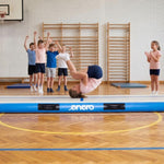 Enero Air Truck Gymnastic Mattress Mat Acrobatic Path Electric Pump kék for school, mattresses, pumps, training equipment