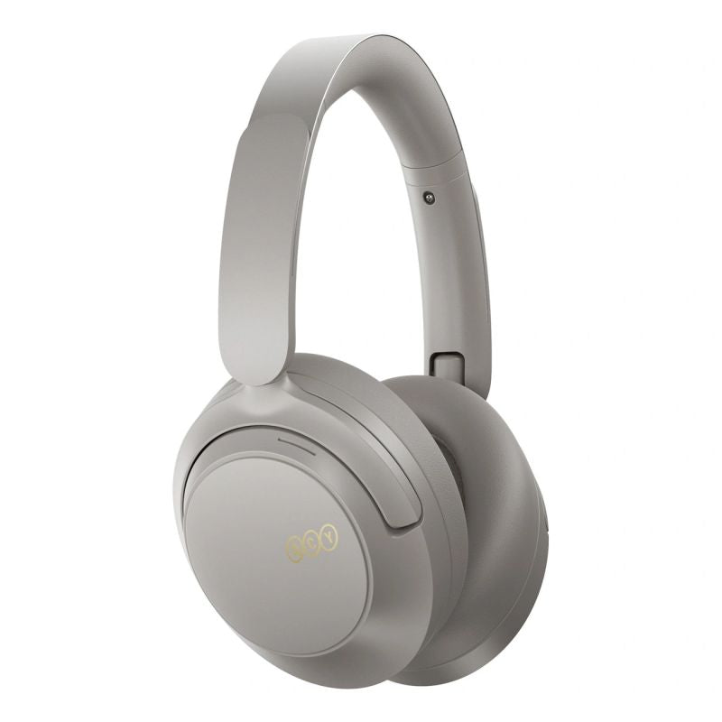 head QCY H3S Wireless On-Ear Headphones with LDAC and ANC Noise Cancellation - Gray szary headsets