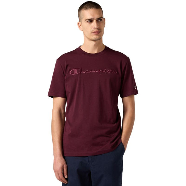 Champion Men's SS Tee Burgundy 220273 RS522 General