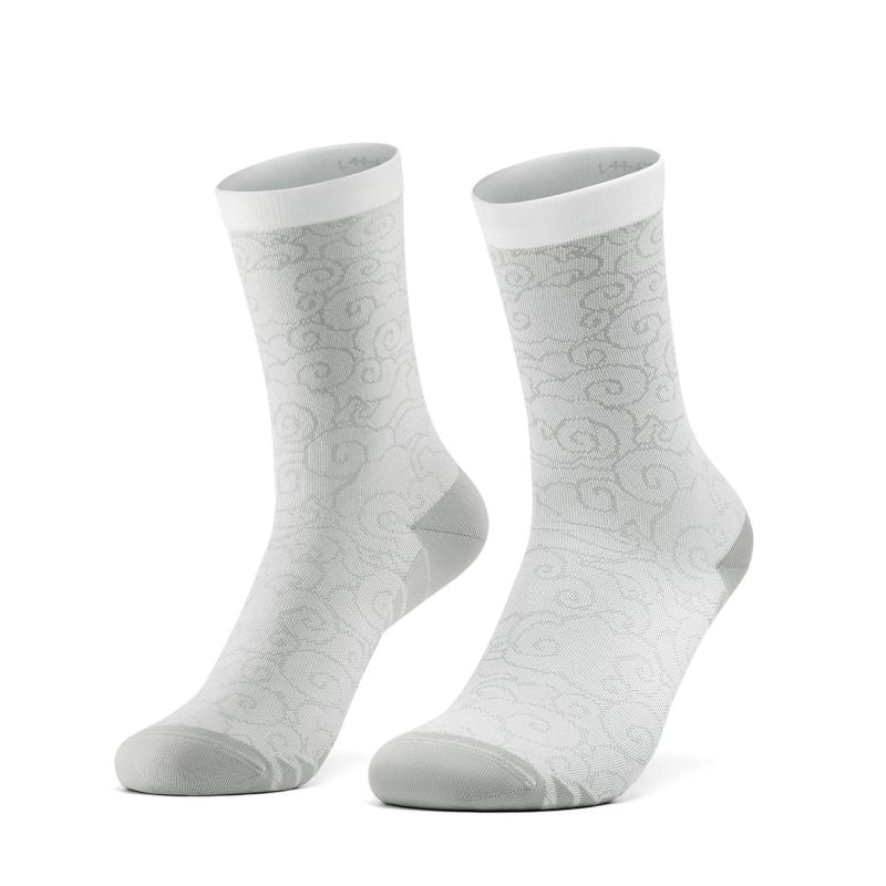 Rockbros 490025001 ROAD TO SKY Cycling Socks 39-42 cm - White 39-42 cm \ biały utcai cipő 490025001-211638