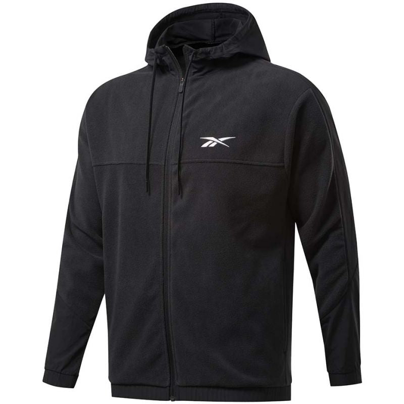 Reebok Workout Ready Fleece Full Zip Hoodie M FS8450 Pulóver