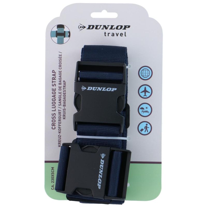Dunlop UNIVERSAL LUGGAGE SECURITY BELT SET OF 2 NAVY kék kiegészítő GSP-1078212