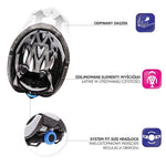 Meteor Shimmer Bike Helmet uniw sisak 24756-24758
