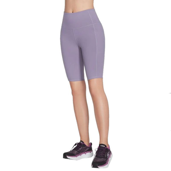 Skechers Go Walk High Waisted Bike Short W3SH53-GYPR Purple S General