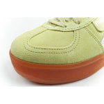 Puma women's sports sneakers Palermo platform fashionable zöld utcai cipő