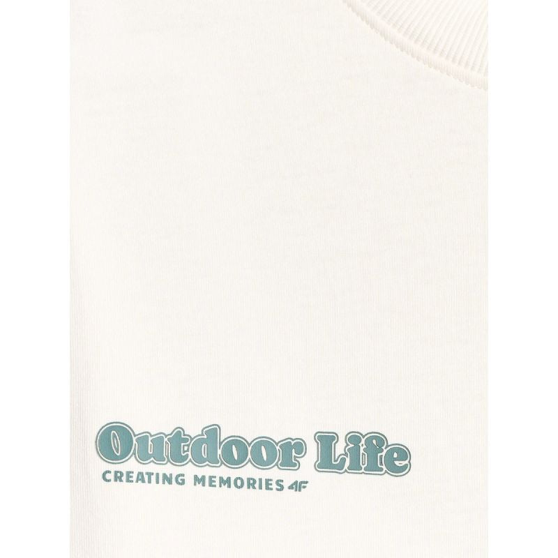 Women's longsleeve regular with print 4F