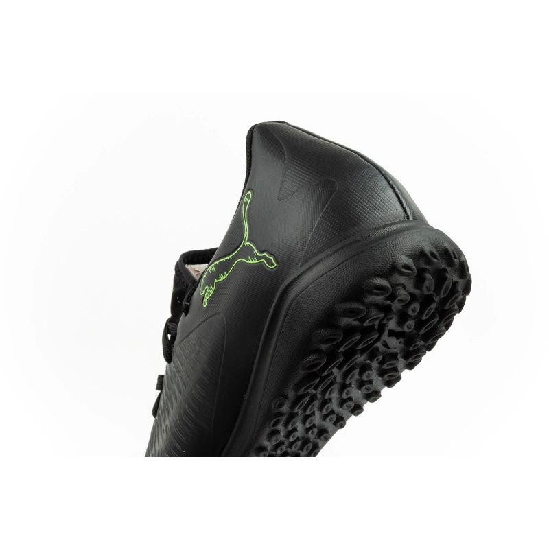 Puma men's sports Future 8 Play TT turf football black green zöld focicipő
