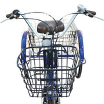 3-Wheel Bike 24 Navy Blue Shimano -7 Speed Lower Frame