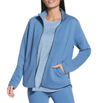 Skechers The Hoodless Hoodie GoWalk Shine Jacket kék kapucnis pulóver