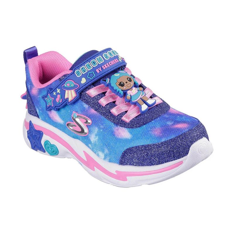 Skechers Snuggle Sneaks Skech Squad 302214L-NVMT Navy/Multi sötétkék utcai cipő