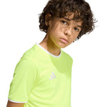 adidas Entrada 26 Jersey Kids T-Shirt Neon Yellow KE9845 104cm mez