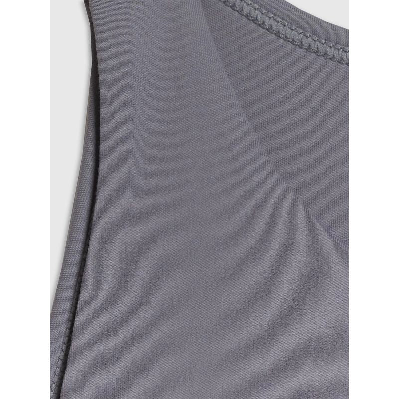 4F Women's sleeveless slim plain t-shirt póló