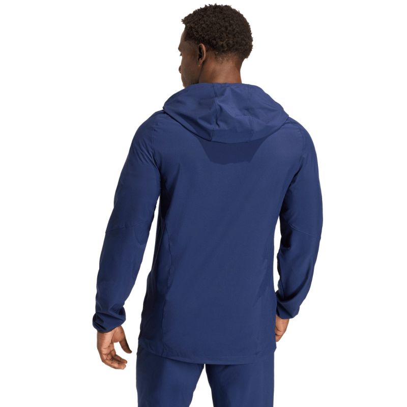 Men's adidas Tiro 26 Travel Windbreaker Navy Blue KD3334 sötétkék kabát