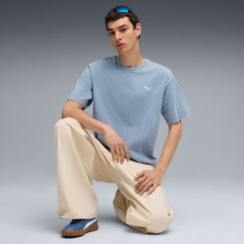 Puma Ess Elevated Relaxed Wash Tee M 688048 34 póló