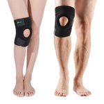 Rockbros sports protector for patella and knee joint size - black fekete protectors and knee pads