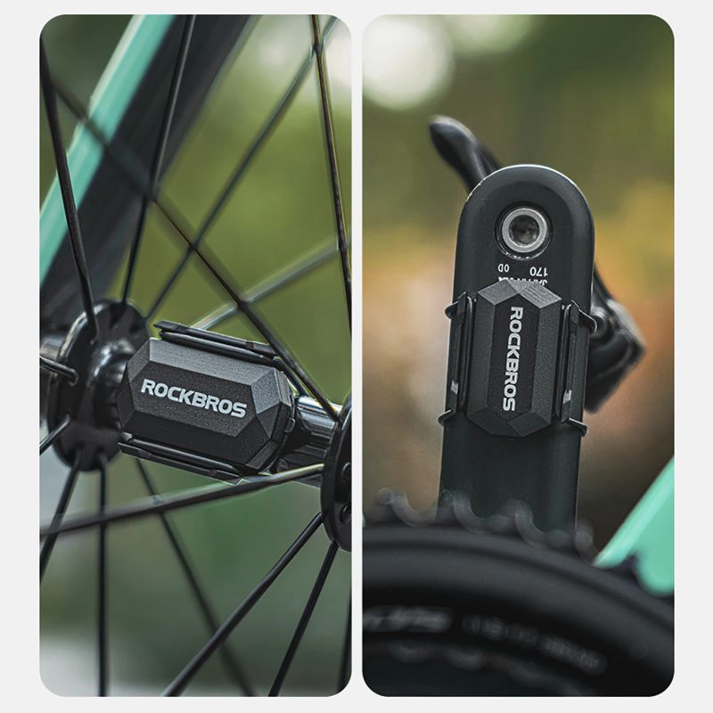 Rockbros C3 ANT+ / Bluetooth 2-in-1 Speed ​​or Cadence Sensor - Black