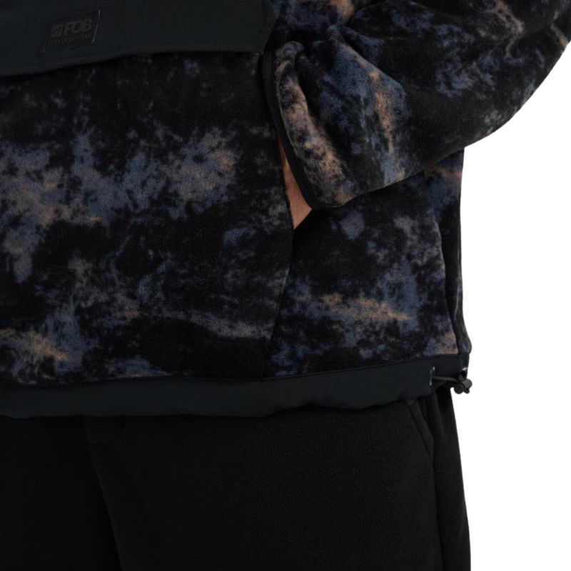 4f Men's fleece sweatshirt M427 multicolor allover 4FWAW25TFLEM427 90A Kiegészítő