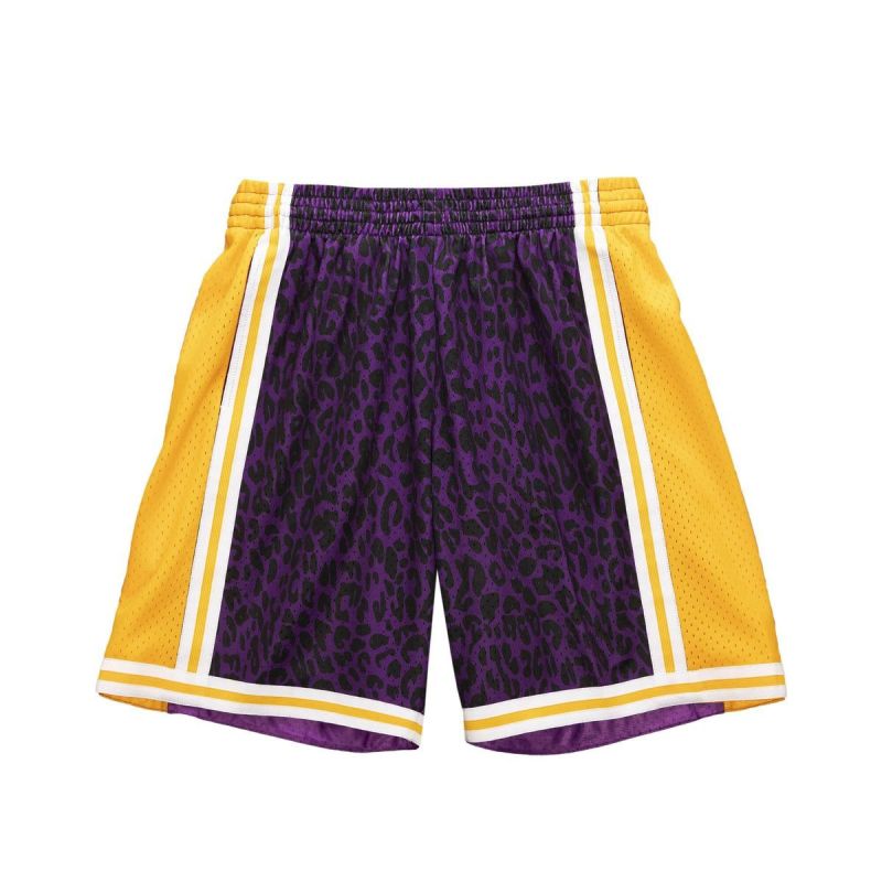 Mitchell & Ness Men's NBA LA Lakers Wild Life Swingman short