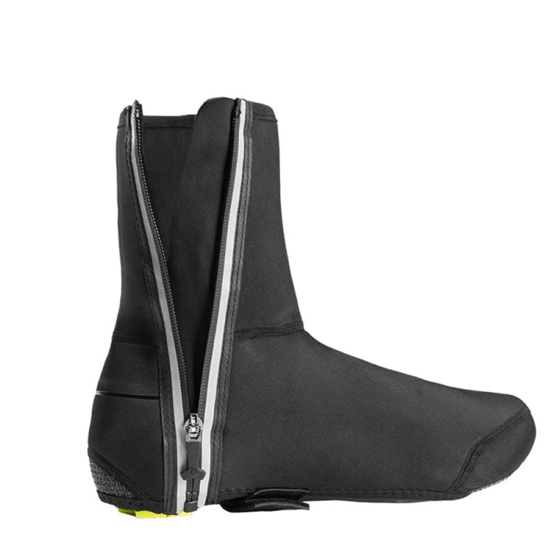 Rockbros waterproof shoe covers - black l || xl protectors and knee pads