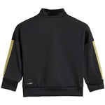 adidas Essentials Climacool Kids Tracksuit Black and Gold JC8857