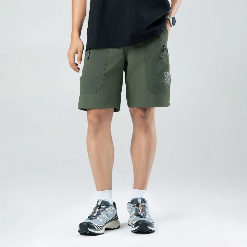 Rockbros with belt size M - green zielony \ m short
