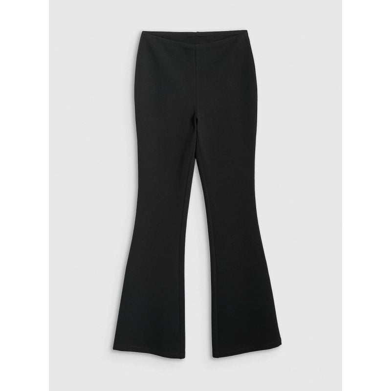 4F Women's knit with flared legs leggings 4FRAW25TTIGF320-20S