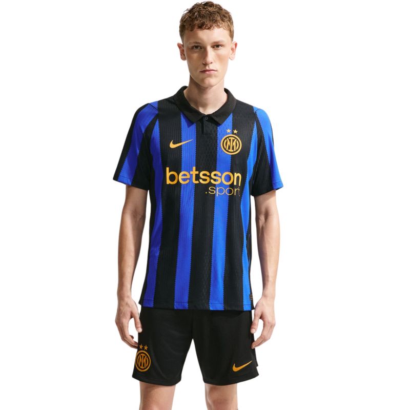 Nike Inter Milan Match 2026/27 Men's Jersey Blue- fekete póló II2736409