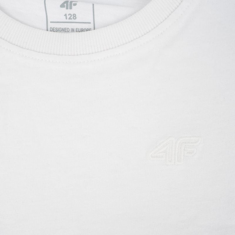 4F Longsleeve F460 girls' T-shirt 10S fehér póló
