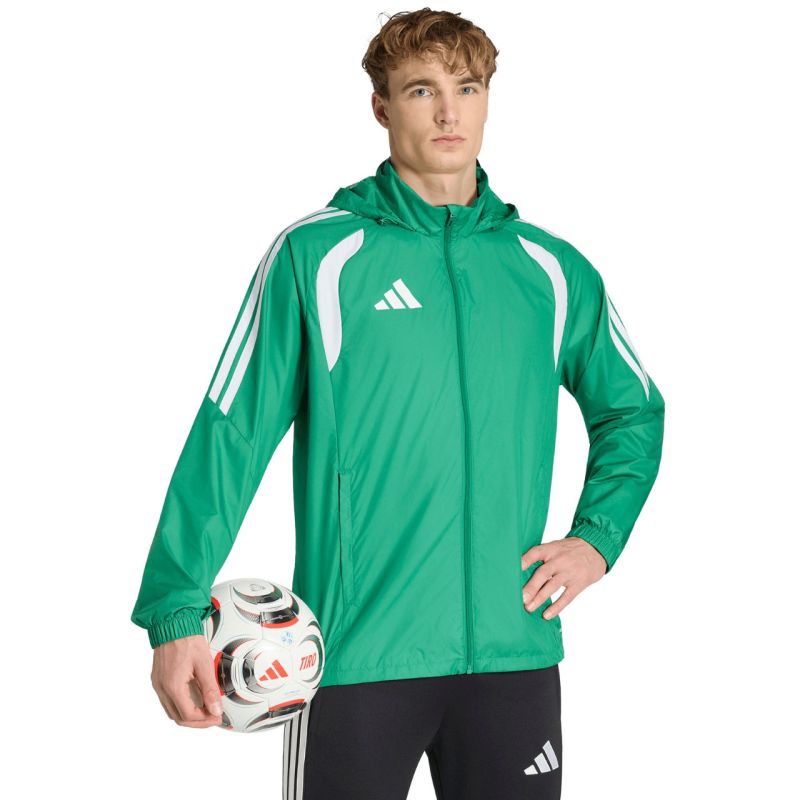 Men's adidas Tiro 26 League Windbreaker JY9729 zöld kabát