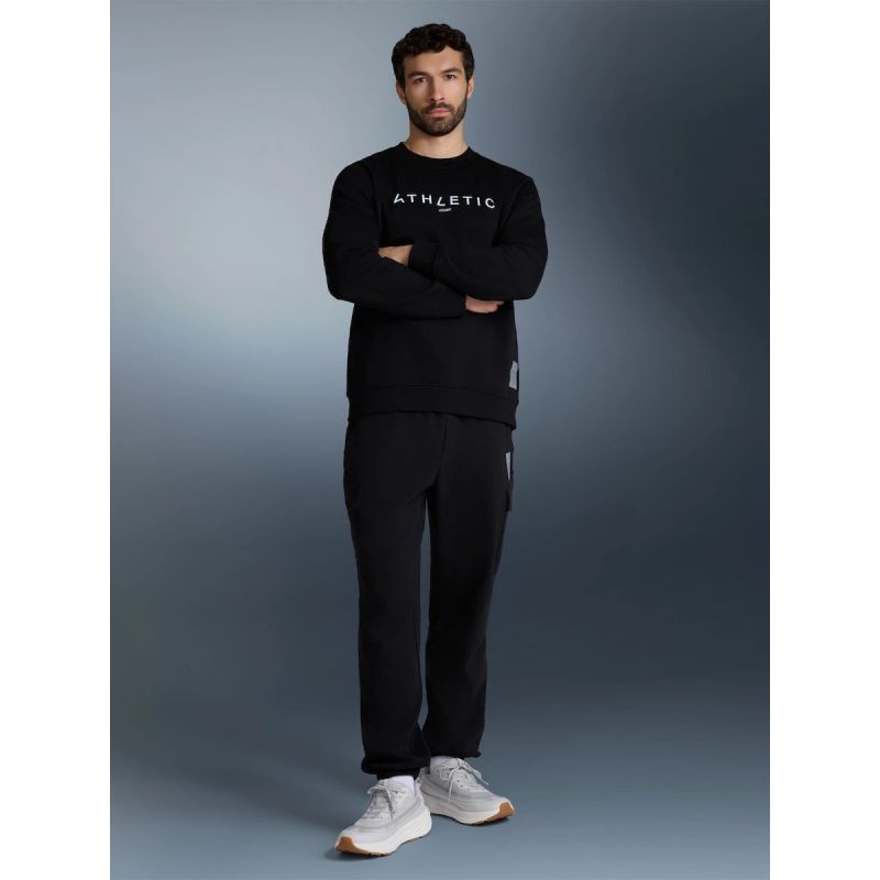 Men's sweatshirt without zipper and hood 4F 4FRAW25TSWSM2573-20S kapucnis pulóver
