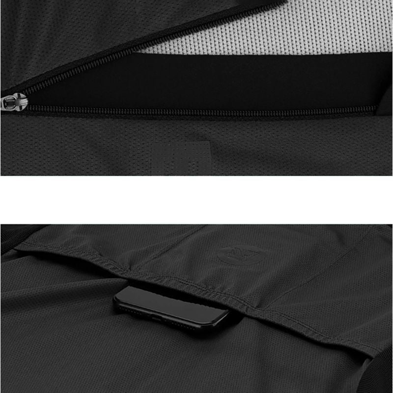 Rockbros 15120002003 Sleeve Cycling Jersey - Black fekete short