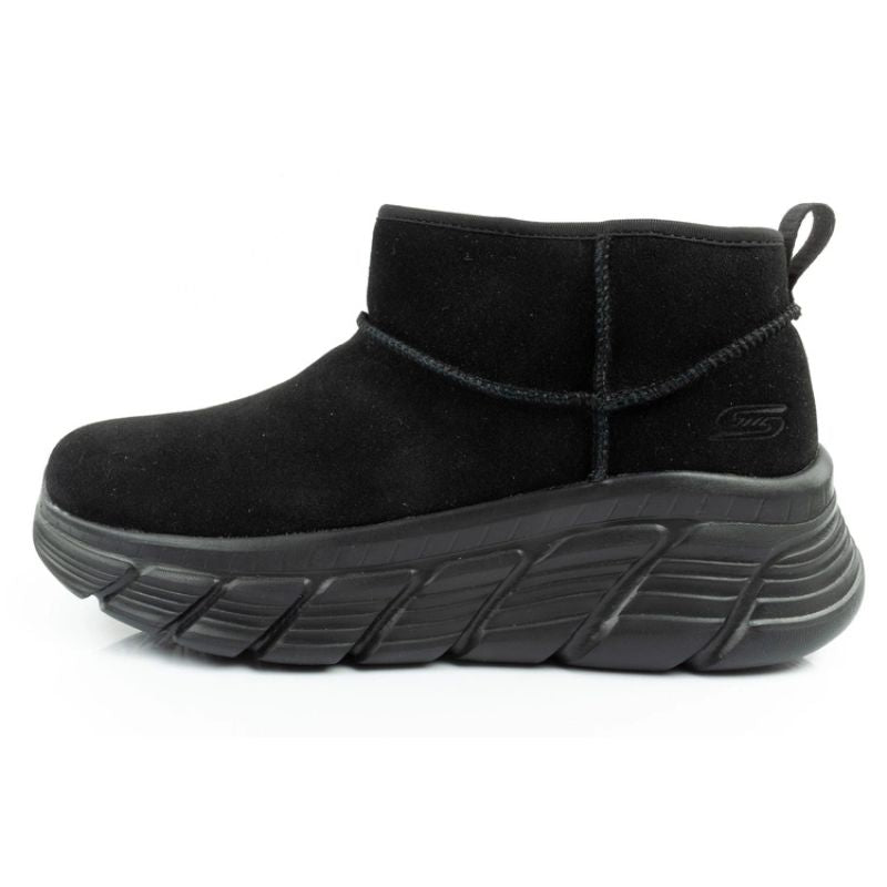 Skechers women's winter boots, insulated leather ankle boots Cipő