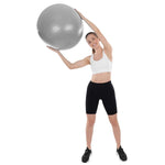 XQMAX Fitness 55cm Antiburst Gray szürke futball labda GSP-7077042