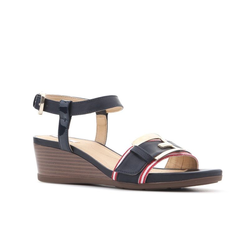 Geox D Marykarmen DW D828QD 05402 C0899 wedge fehér utcai cipő