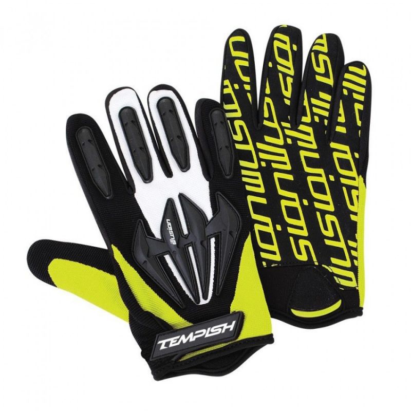 TEMPISH Illusion floorball gloves sárga gloves, gloves