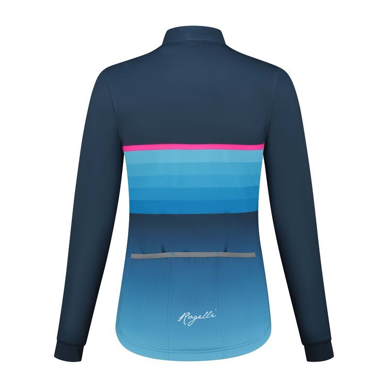 Rogelli IMPRESS II women's sweatshirt blue- rózsaszín pulóver