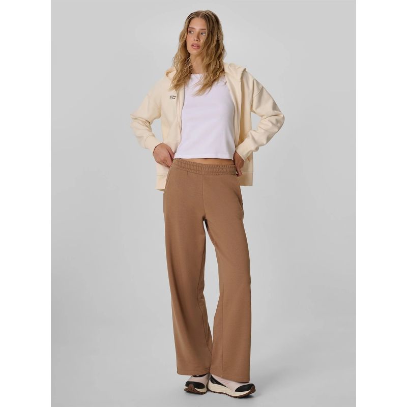 4F Women's wide-leg sweatpants női nadrág 4FRAW26TTROF2105-82S