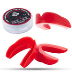 DBX Bushido Mouthguard + box - red | Standard piros protectors and knee pads